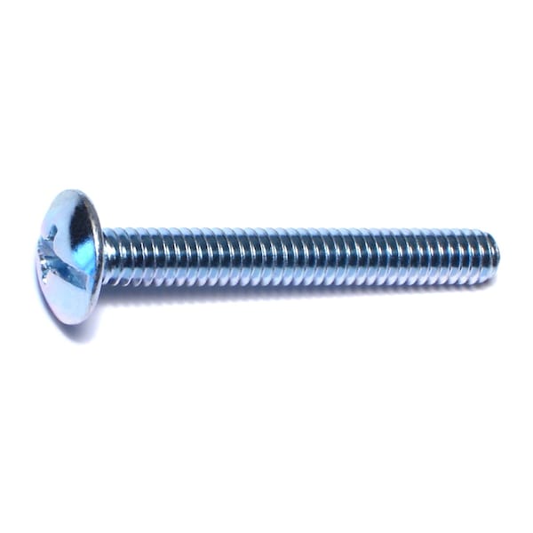 Midwest Fastener 1/4"-20 x 2 in Combination Phillips/Slotted Truss Machine Screw, Zinc Plated Steel, 15 PK 36166 - main
